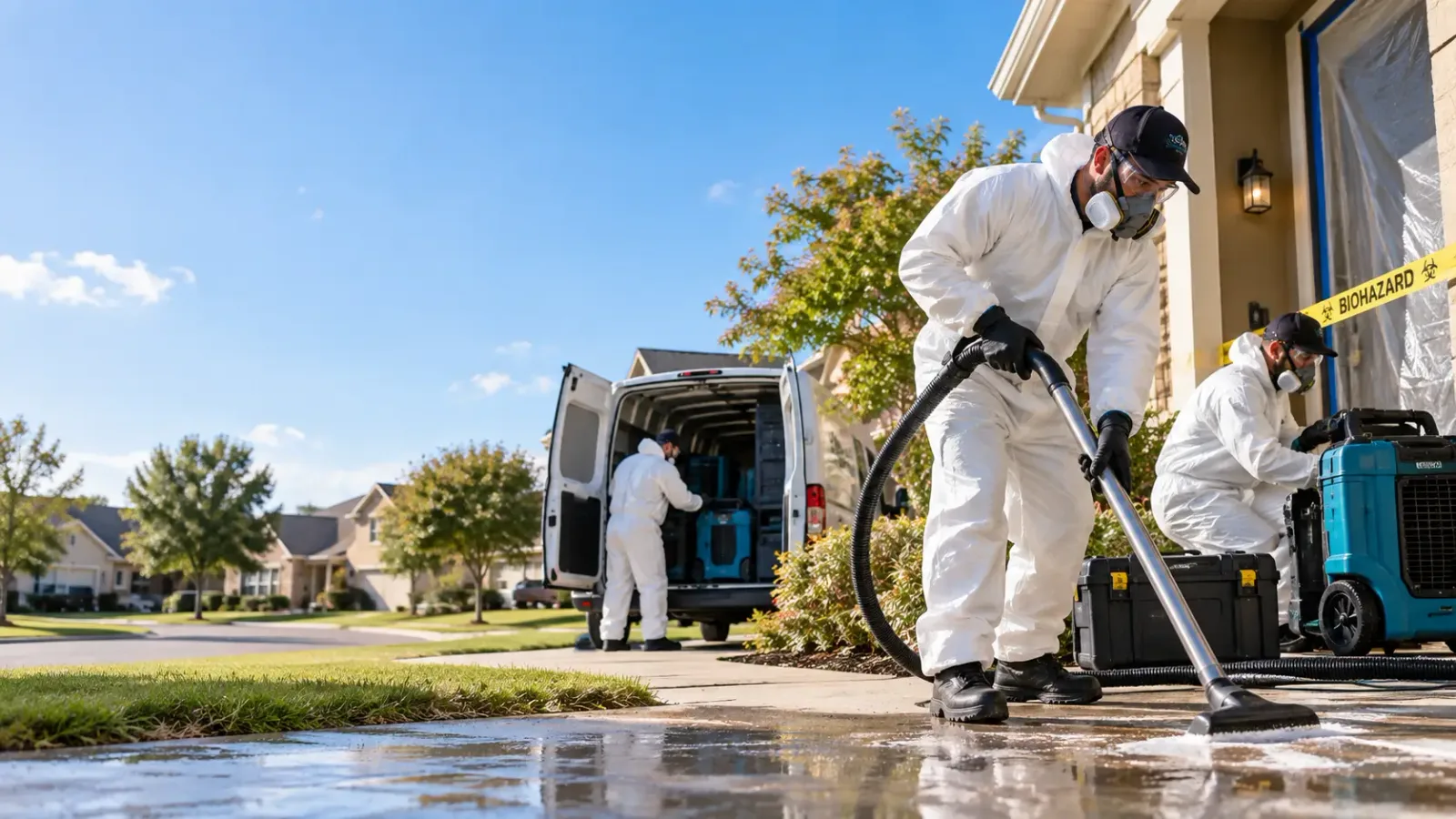 Biohazard Cleanup in New Burnside, IL